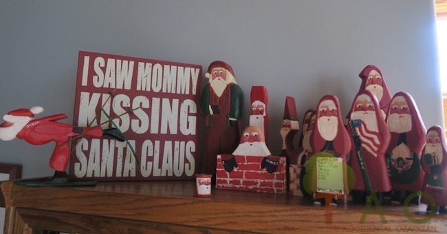 My collection of Kinsey Santa art.