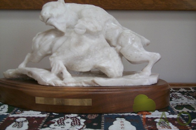 kridelbaugh buffalo carving