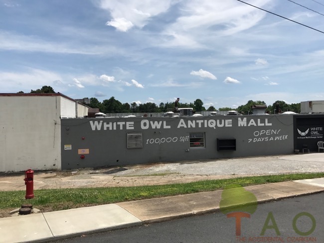 white owl antique mall for junking