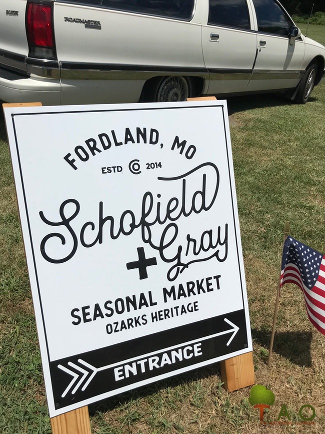 Schofield+Gray sign