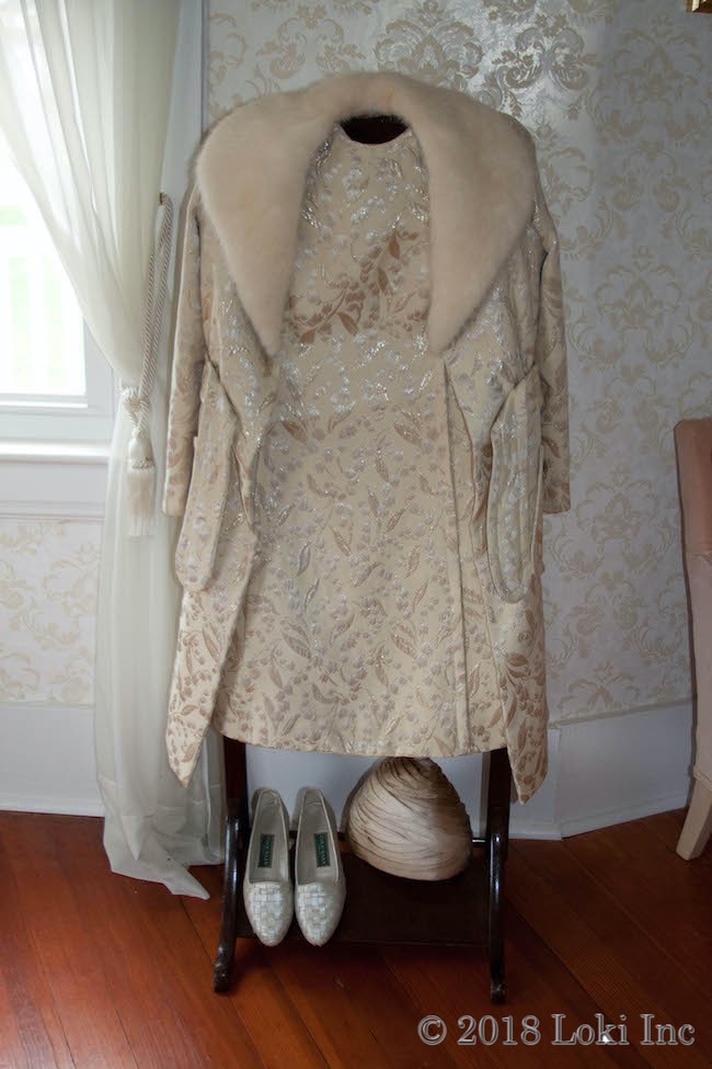 Mabel-Ruth Anheuser dress and jacket