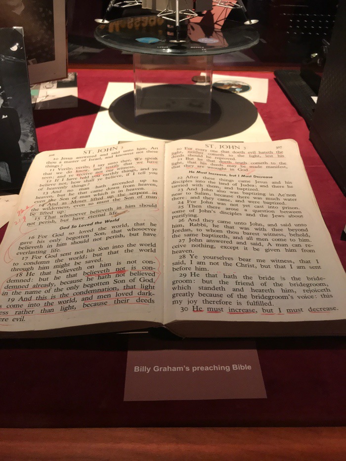 preaching bible billy graham library