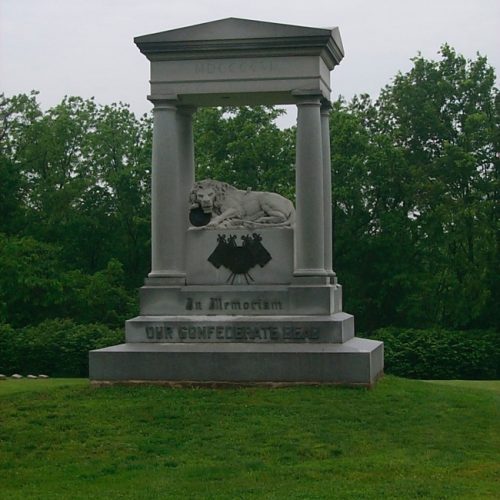 Lion of Lucerne Confederate dead MO