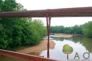 cables on swinging bridges