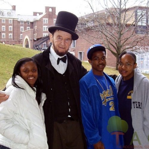 Abe Lincoln at Lincoln University