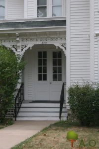 front door Truman house
