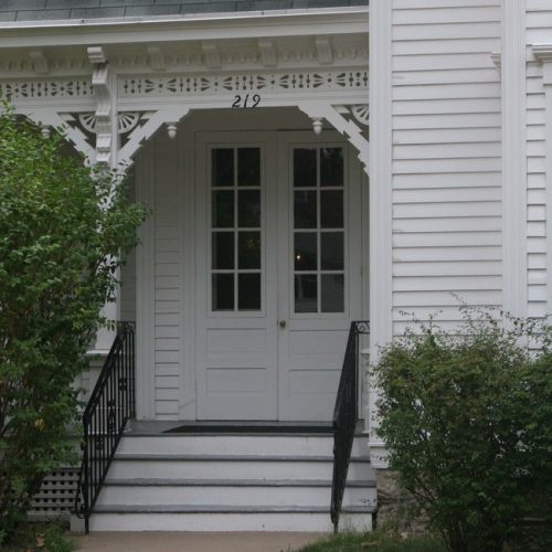 front door Truman house