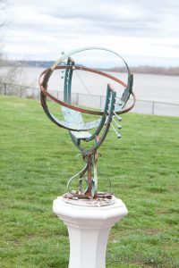 sculpture at AB house