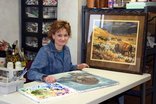 Kerry Hansen Paints the West from Licking, MO