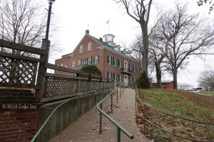 walkway to Sherry House