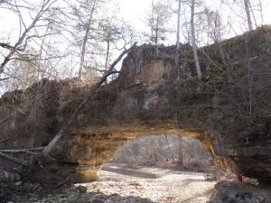 Christmas in the Ozarks Clifty Bridge