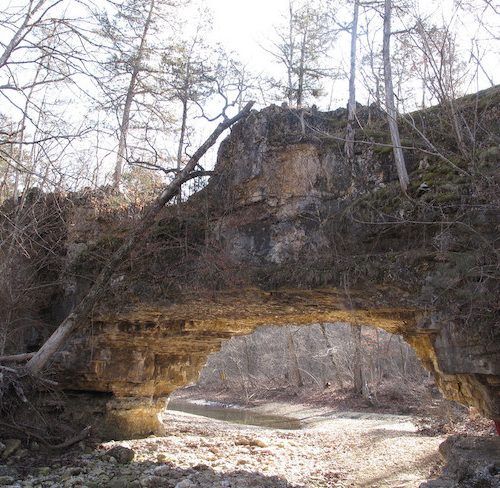 Christmas in the Ozarks Clifty Bridge