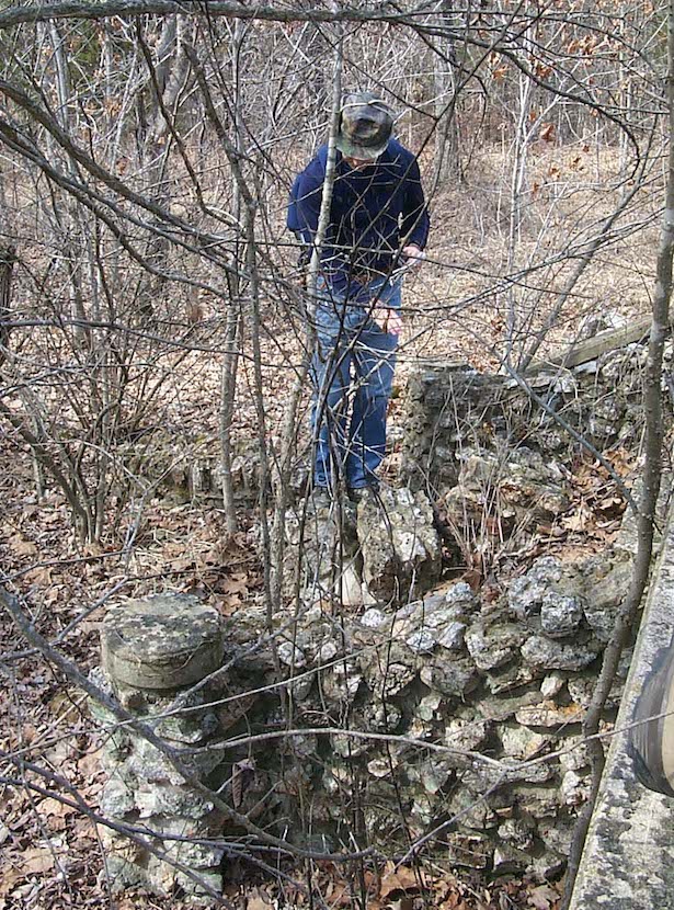 old foundation house Huzzah Conservation Area