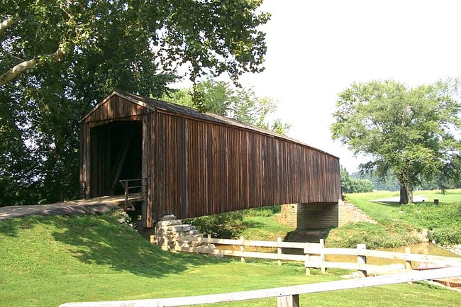 The Burfordville Covered Bridge