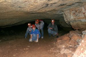 Kids in Mushroom Cave