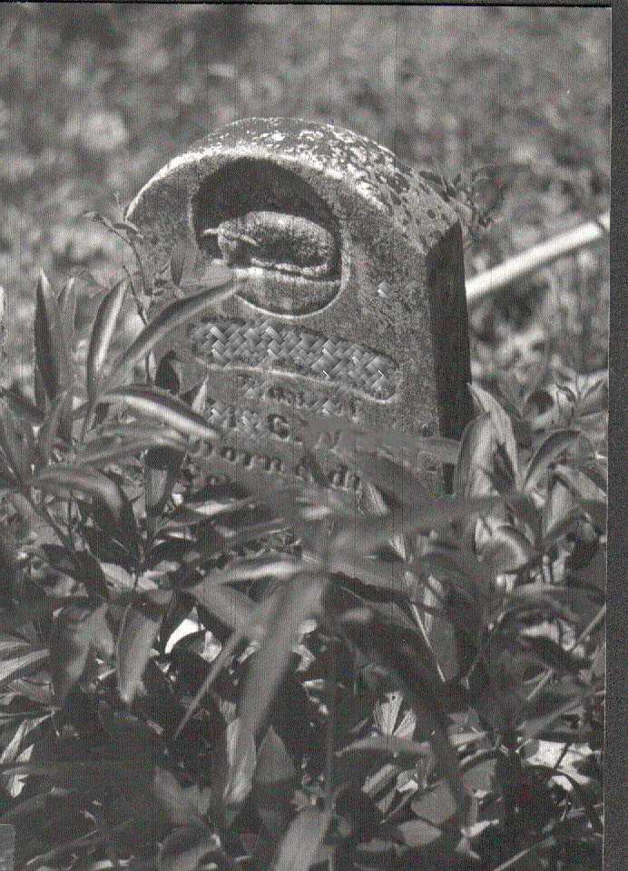 Victorian tombstone