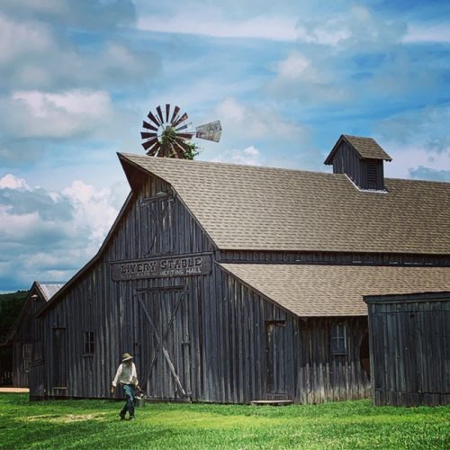 Baker Seed Pioneer Village barn