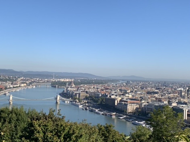 Budapest city view