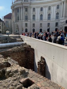 roman ruins in vienna