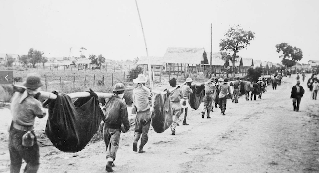 Bataan Death March NARA photo