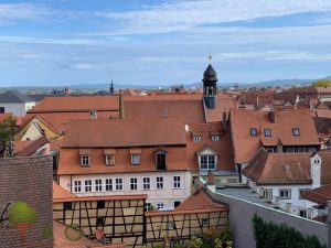 View of Bamberg from hill