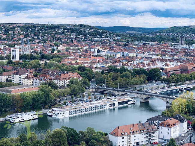 Wurzburg from marienberg