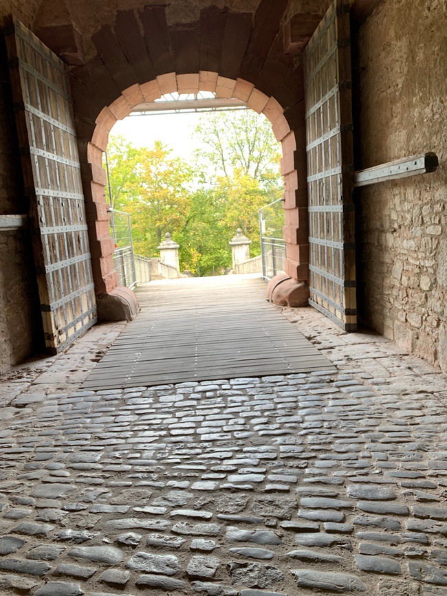 marienberg fortress cobblestones