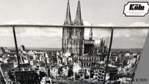 Cologne postcard after Operation Millenium May 1942
