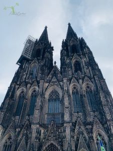 Cologne Cathedral under repair