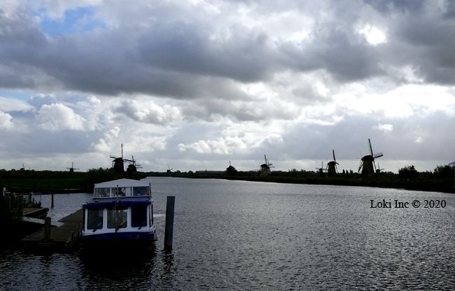 Windmills at Kinderdijk, Netherlands