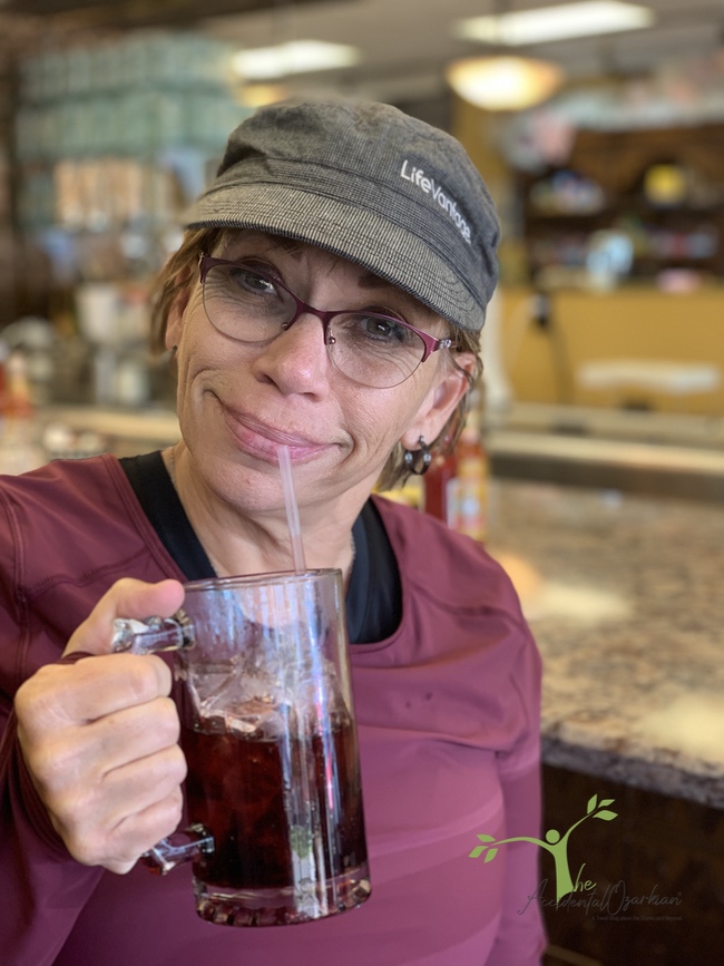 coke at soda fountain