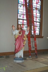 Jesus statue Freeburg