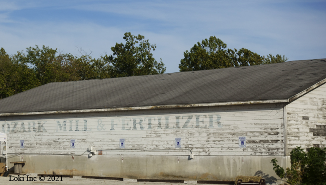 Long building Ozark Mill