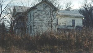 Side quarter view of Paydown grist mill