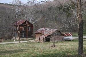 View from house Pay Down Mill