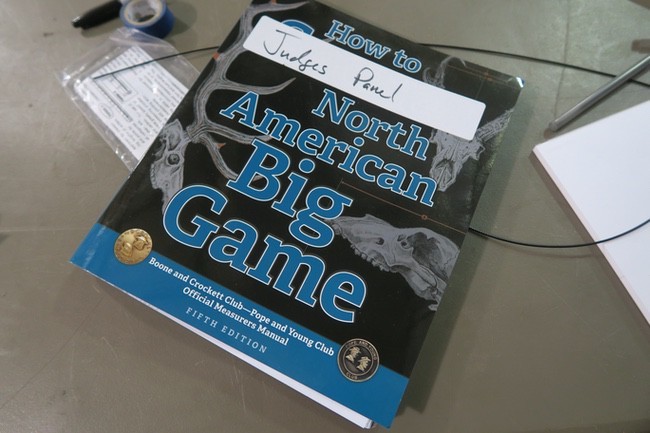 North American Big Game scoring book