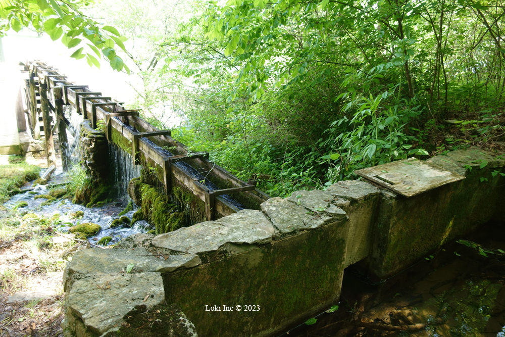 Zanoni mill race and spring