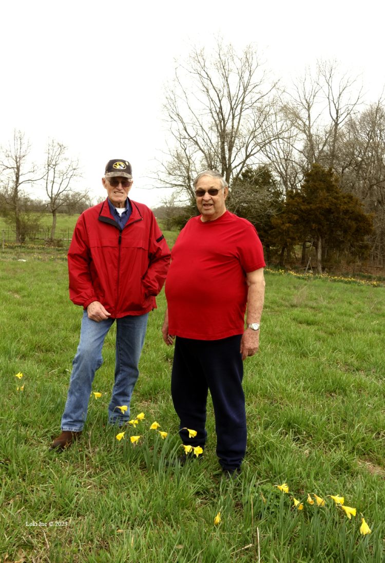 Hershell Letsinger and Delbert Scrivner