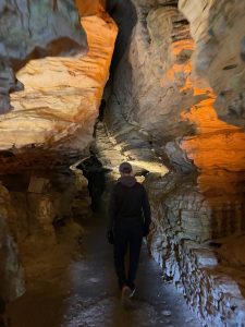 inside Mark Twain Cave