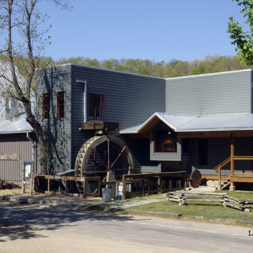 Front quartering view of Dawt Mill