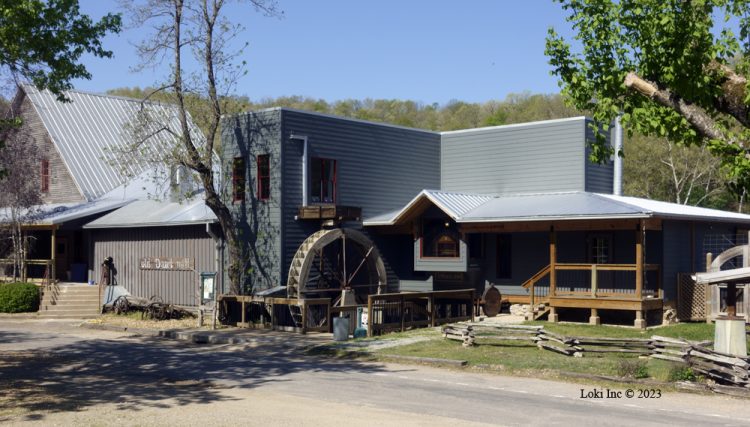 Front quartering view of Dawt Mill