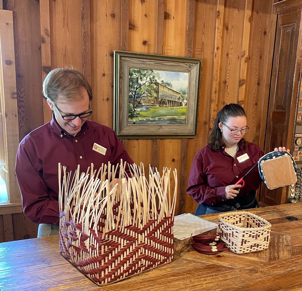 weavers at Edwards Mill