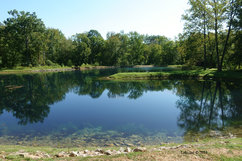 Markham Springs mill pond