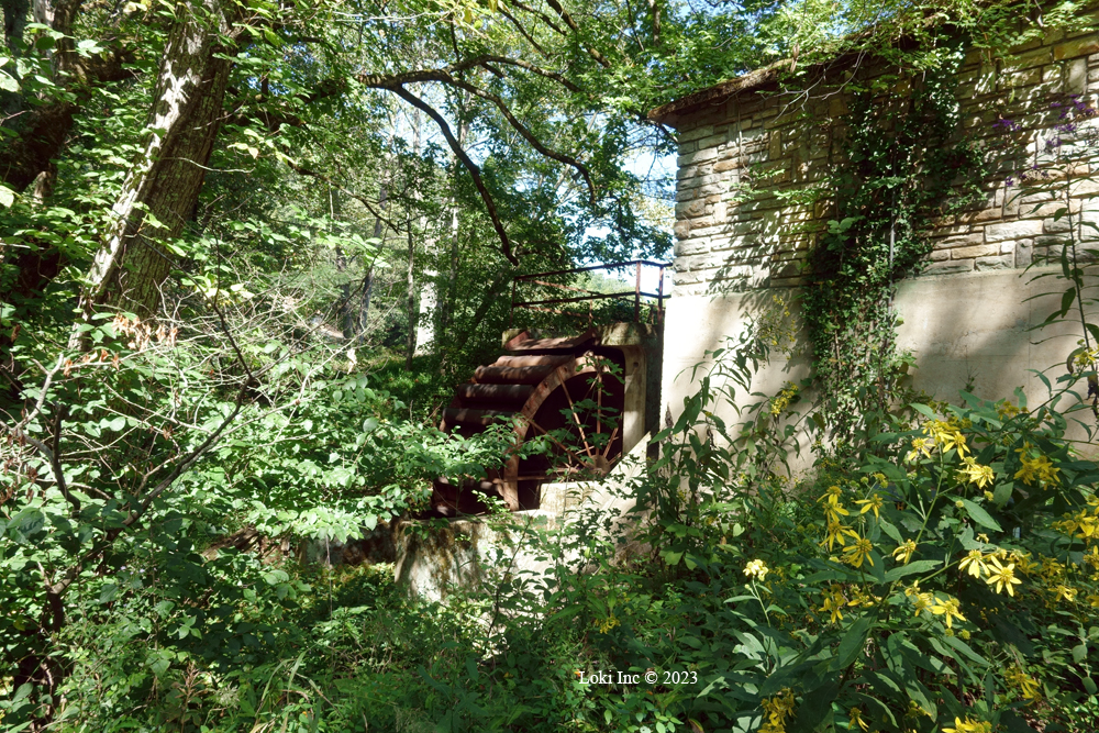 Markham Springs mill wheel