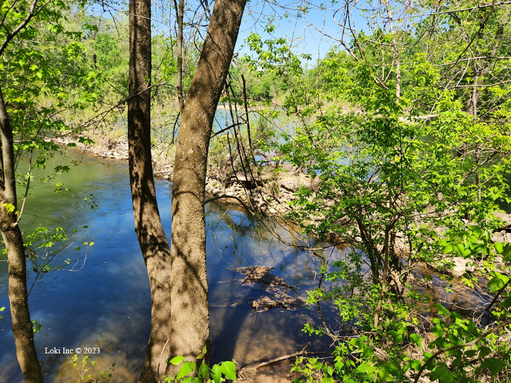 Byrnes Mill Dam and Big River