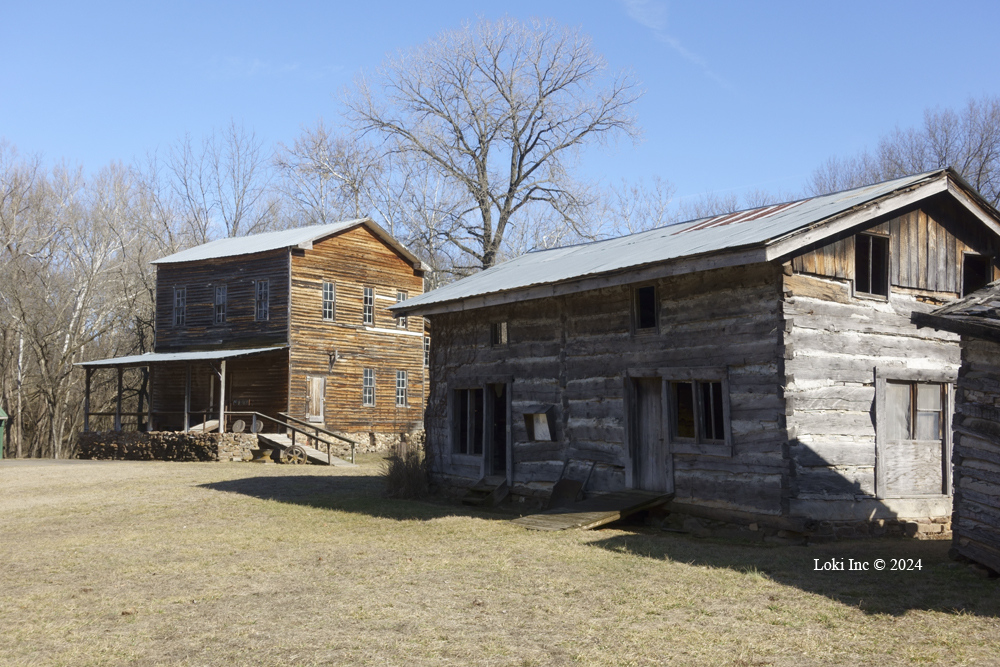 Hulston Mill and outbuilding