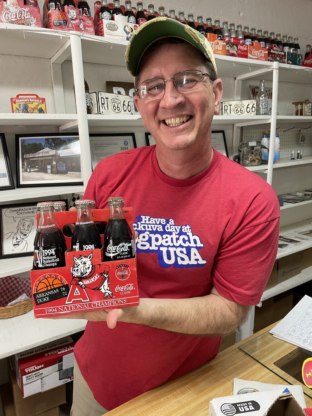 Donnie Crain coke bottles