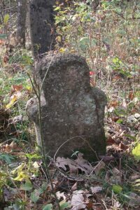 stone humanoid celtic cross missouri