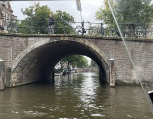 Canal system in Amsterdam