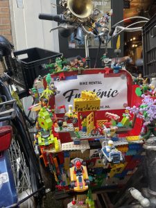 lego bike in Amsterdam